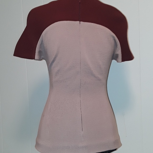 Pink & Burgundy Color Block - Picture 3 of 4